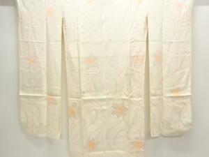 流水に花模様振袖用長襦袢